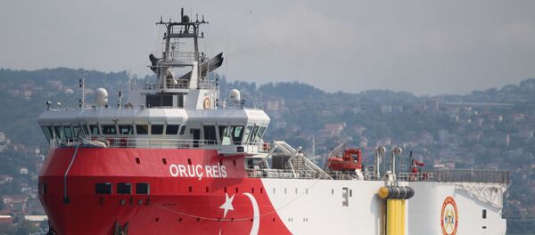 Un buque turco - Sputnik Mundo
