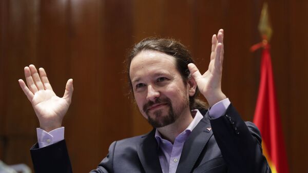 Pablo Iglesias - Sputnik Mundo