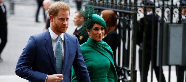 El príncipe Harry y Meghan, duquesa de Sussex El príncipe Harry y Meghan, duquesa de Sussex - Sputnik Mundo