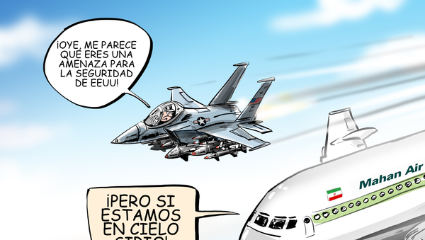 Una aeronave estadounidense viola la seguridad aérea en el cielo de Siria Una aeronave estadounidense viola la seguridad aérea en el cielo de Siria - Sputnik Mundo