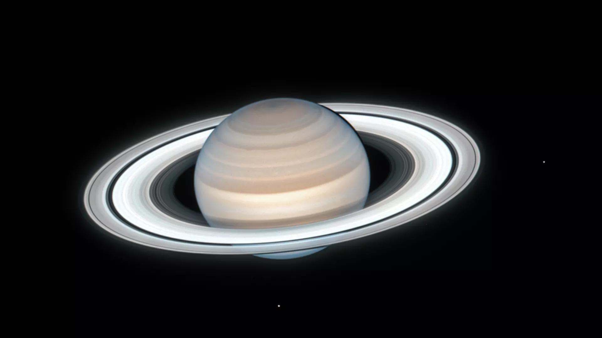 La foto de Saturno hecha por Hubble el 4 de julio de 2020