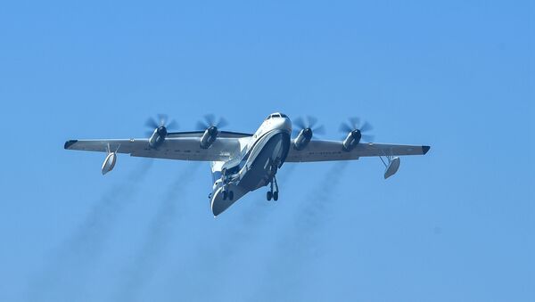 La aeronave anfibia AG600 de China - Sputnik Mundo
