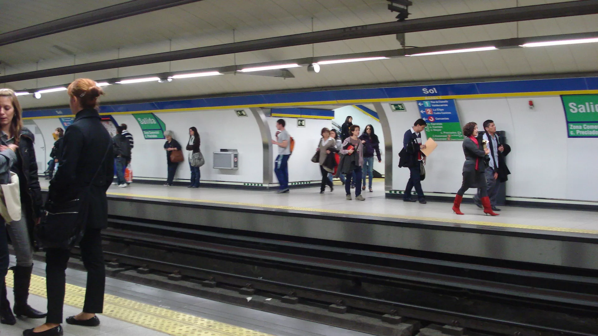 Metro de Madrid (imagen referencial)