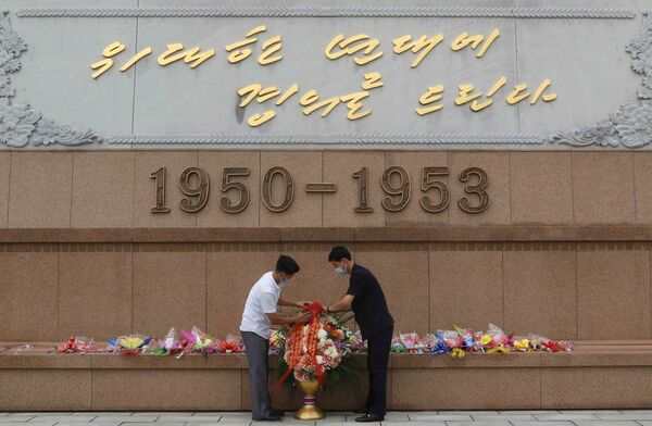 La RPDC celebra a lo grande el aniversario del Armisticio de Corea La RPDC celebra a lo grande el aniversario del Armisticio de Corea - Sputnik Mundo