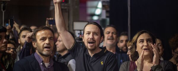 Dirigentes de Unidas Podemos. Barcelona, noviembre 2019 - Sputnik Mundo