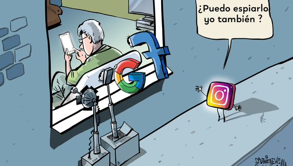 Pillan a Instagram espiando a sus usuarios Pillan a Instagram espiando a sus usuarios - Sputnik Mundo