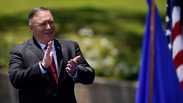 Mike Pompeo, secretario de Estado de EEUU - Sputnik Mundo