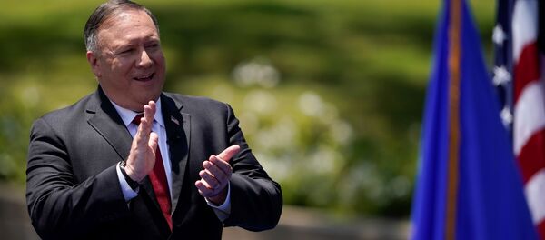 Mike Pompeo, secretario de Estado de EEUU - Sputnik Mundo