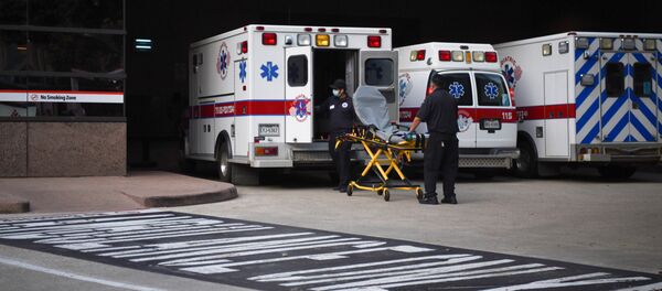 Una ambulancia en EEUU Una ambulancia en EEUU - Sputnik Mundo