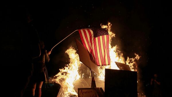 Protestas en Portland - Sputnik Mundo