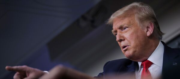 Donald Trump, presidente de EEUU - Sputnik Mundo