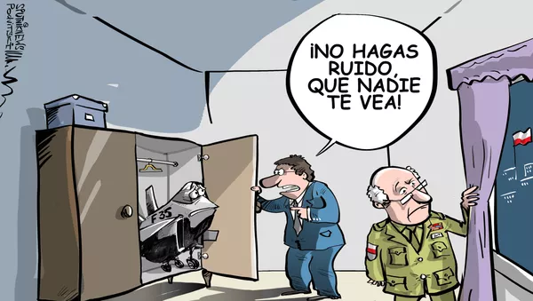 Polonia juega al escondite con el caza estadounidense F-35 - Sputnik Mundo