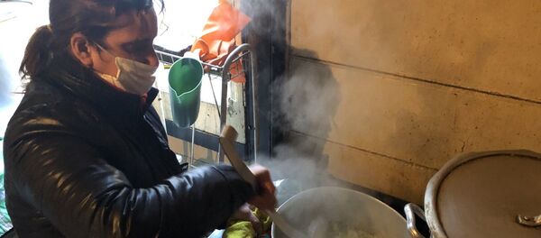 El comedor comunitario Pancita llena, corazón contento da de comer a 250 familias en el barrio de La Boca - Sputnik Mundo
