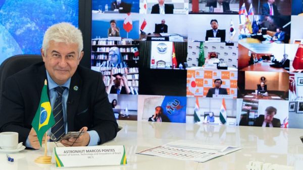 El ministro de Ciencia y Tecnología de Brasil, Marcos Pontes El ministro de Ciencia y Tecnología de Brasil, Marcos Pontes - Sputnik Mundo