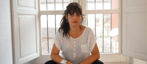 La activista Amelia Tiganus, víctima de trata en España - Sputnik Mundo