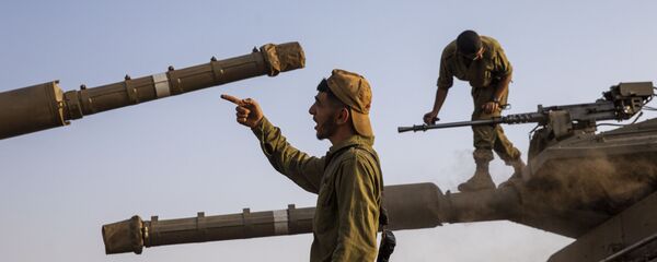 Soldados de Israel en los Altos del Golán, bajo control israelí - Sputnik Mundo