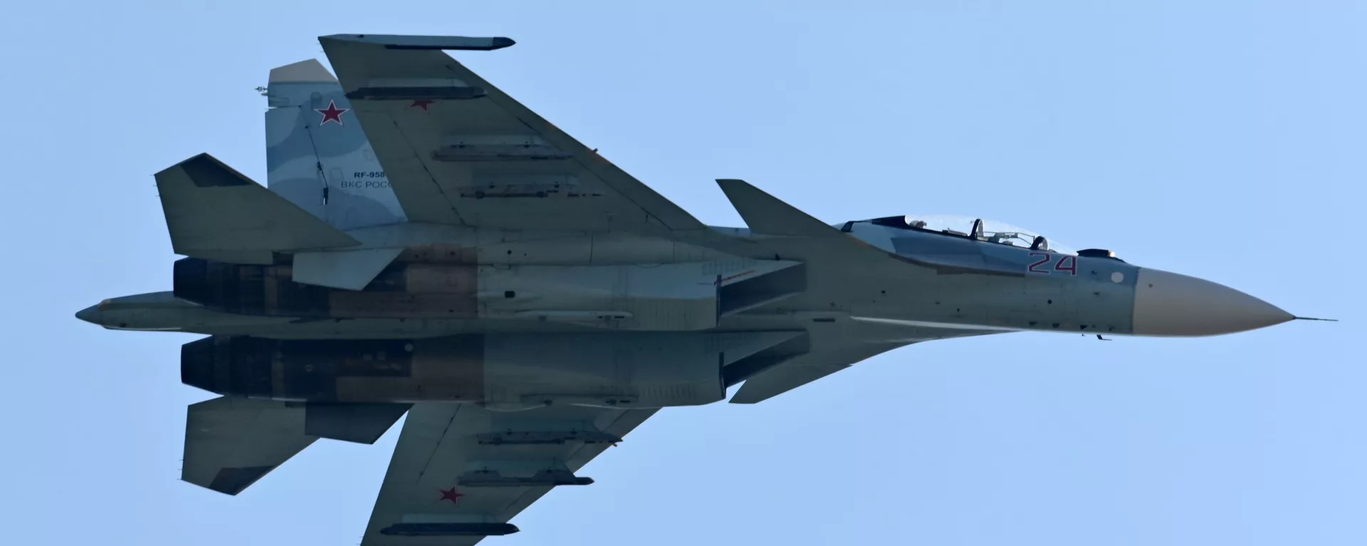 Un caza ruso Su-30SM  - Sputnik Mundo, 1920, 25.11.2023