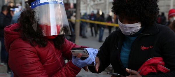 El coronavirus en Chile - Sputnik Mundo