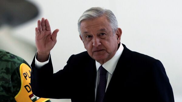 El presidente de México, Andrés Manuel López Obrador - Sputnik Mundo