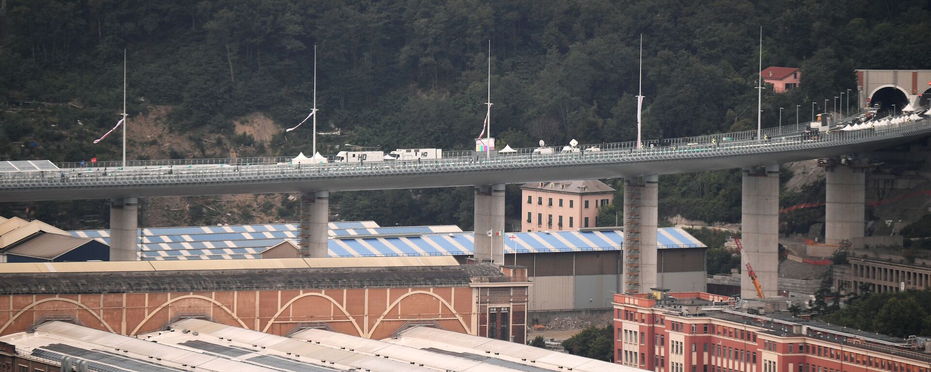 El puente de Génova San Giorgio, Italia - Sputnik Mundo, 1920, 03.08.2020