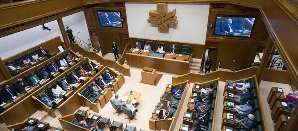 Sesión constitutiva del Parlamento Vasco - Sputnik Mundo