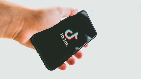 El logo de la aplicación TikTok - Sputnik Mundo