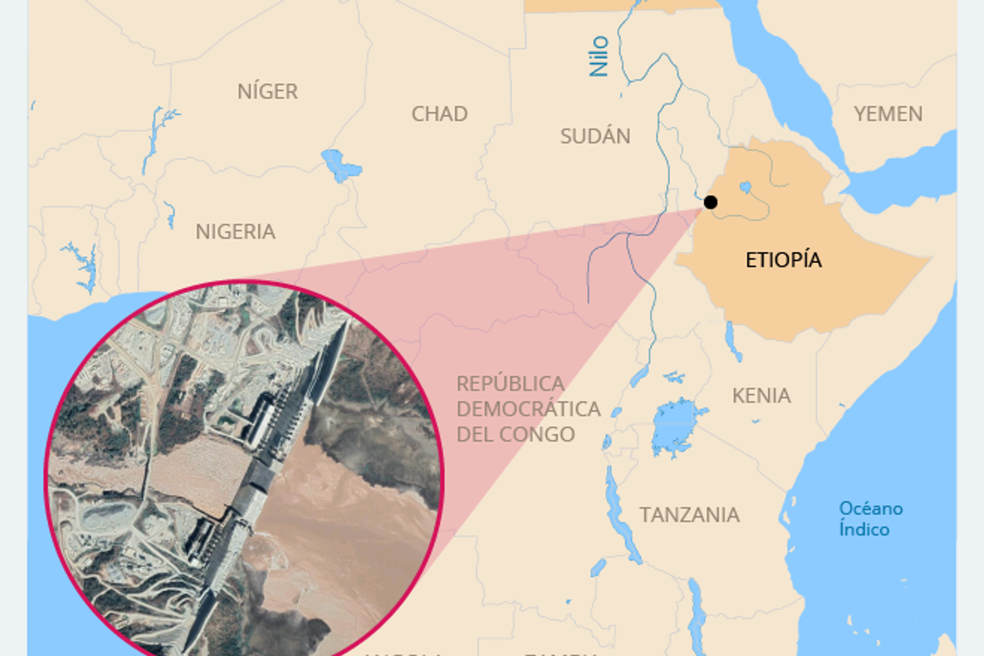 La represa del Renacimiento Etíope: la obra del siglo que genera tensiones en África - Sputnik Mundo, 1920, 04.08.2020