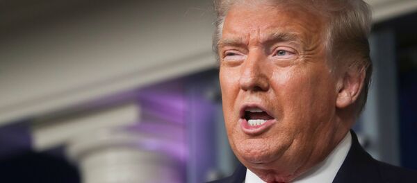 Donald Trump, presidente de EEUU - Sputnik Mundo