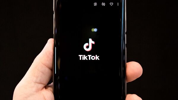 Logo de TikTok - Sputnik Mundo