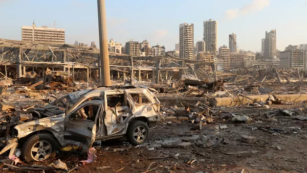 Explosión en el puerto de Beirut - Sputnik Mundo