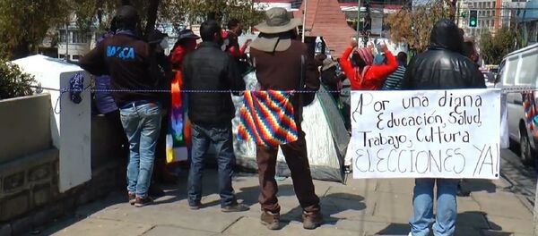 Las protestas se incrementan en Bolivia por la postergación de las elecciones presidenciales - Sputnik Mundo