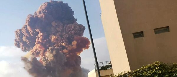 Explosión en Beirut  - Sputnik Mundo
