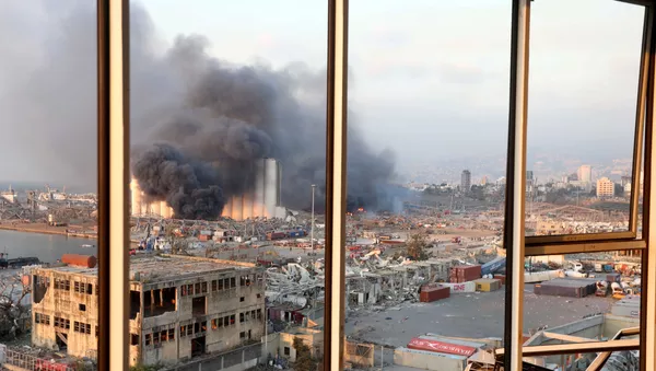 Explosión en Beirut - Sputnik Mundo