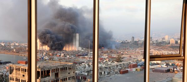 Explosión en Beirut - Sputnik Mundo