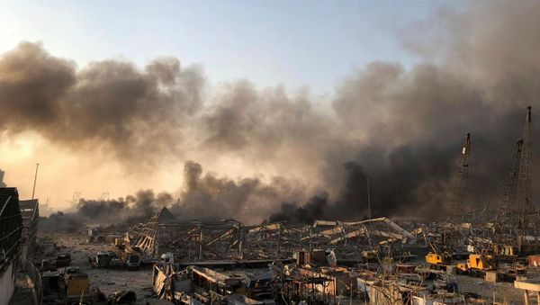 Explosión en Beirut Explosión en Beirut - Sputnik Mundo