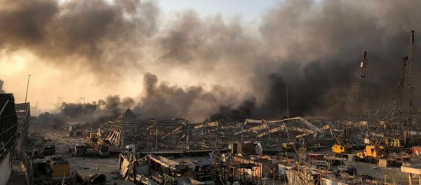Explosión en Beirut - Sputnik Mundo