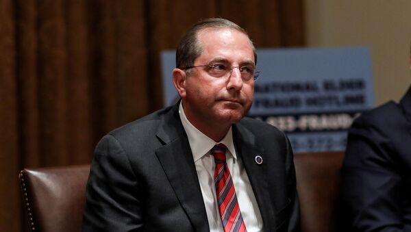 Alex Azar, secretario de Salud de EEUU - Sputnik Mundo