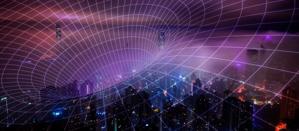 Una representación artística de la radiación de la tecnología 5G - Sputnik Mundo