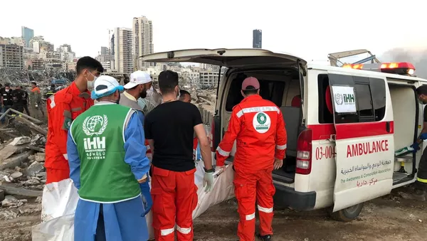 Consecuencias de las explosiones en el puerto de Beirut