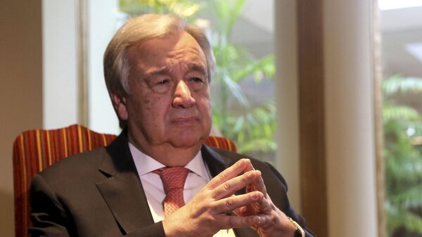 António Guterres, secretario general de la ONU - Sputnik Mundo