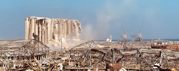 Consecuencias de la explosión en Beirut - Sputnik Mundo