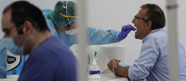 Test de coronavirus en España - Sputnik Mundo