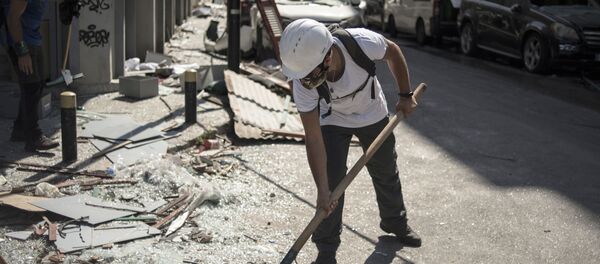 Consecuencias de la explosión en Beirut - Sputnik Mundo
