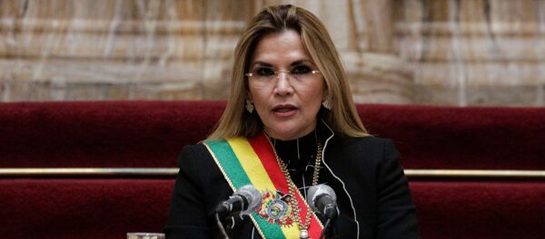 Jeanine Áñez, presidenta transitoria de Bolivia - Sputnik Mundo
