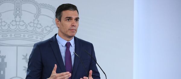 Pedro Sánchez, presidente del Gobierno español - Sputnik Mundo
