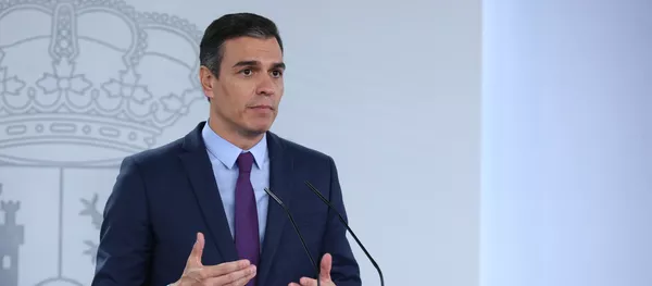 Pedro Sánchez, presidente del Gobierno español Pedro Sánchez, presidente del Gobierno español - Sputnik Mundo