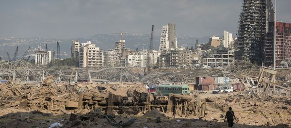 Así ha quedado Beirut tras la potente explosión en el puerto - Sputnik Mundo