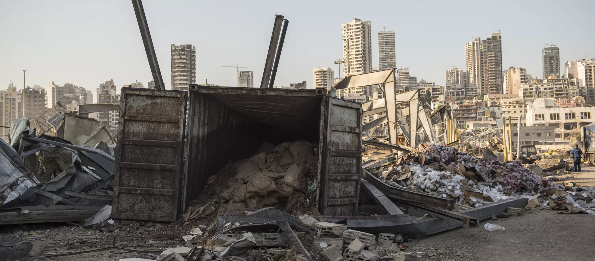 Consecuencias de la explosión en Beirut - Sputnik Mundo, 1920, 20.11.2020