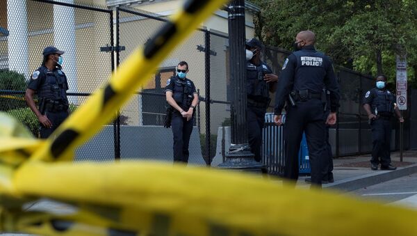 La Policía de Washington (archivo) La Policía de Washington (archivo) - Sputnik Mundo