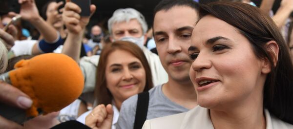 Svetlana Tijanóvskaya, candidata opositora a la presidencia de Bielorrusia - Sputnik Mundo